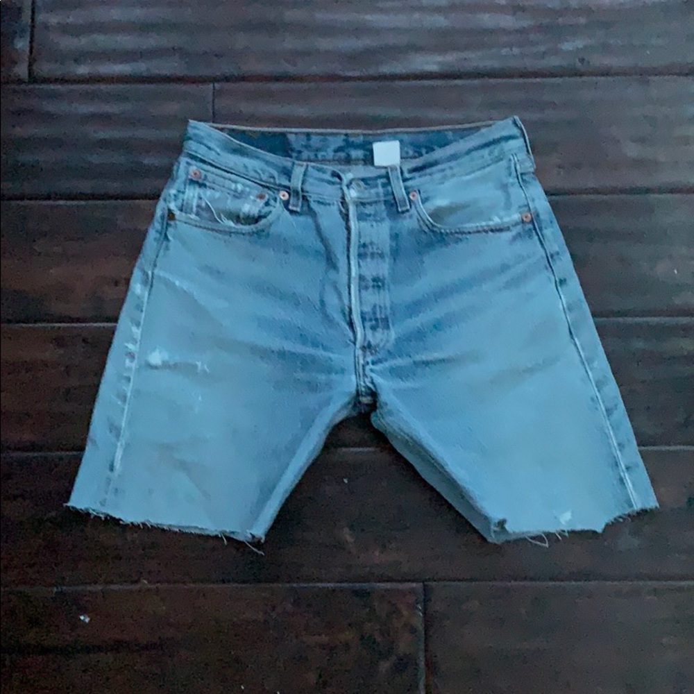 Levi Strauss boyfriend jean shorts